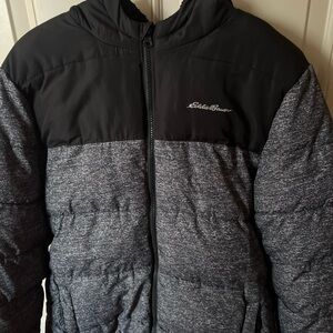 Eddie Bauer Men's Two-Tone Puffer Jacket